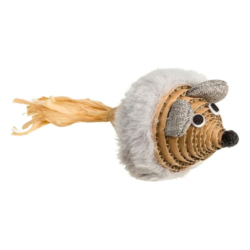 House of Paws Graues Katzenspielzeug aus Karton - Bon plan à 8.43€