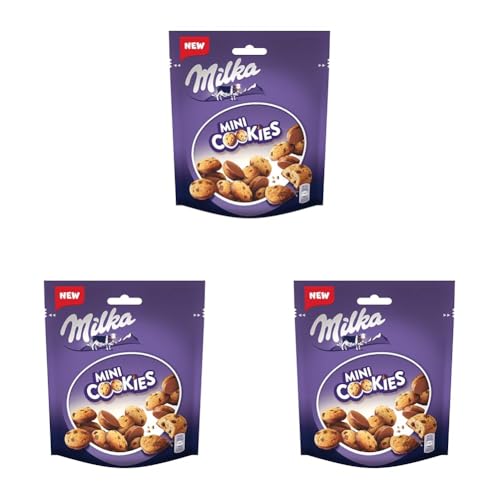 Milka Mini Cookies Galletas con Pepitas de Chocolate con... - Épicerie Amazon Espagne à 2.10€