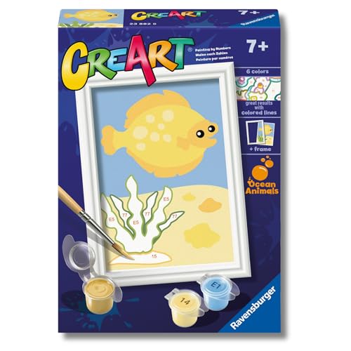 Ravensburger - CreArt Serie F: Pez, pintura con números... - Jouets & Jeux en promo à 3.72€