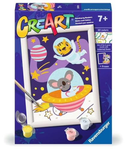 Ravensburger - Creart E - Animaux dans l'espace | Kit de... - Jouets & Jeux Amazon France à 6.72€