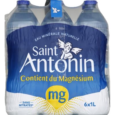 SAINT-ANTONIN Eau minérale naturelle riche en magnésium 6 x... en promo à 3,75€ (-87%) sur Amazon FR