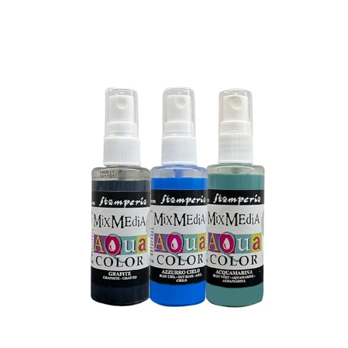 Stamperia KAQXTV Aquacolour, multicolore, 10,5 x 9,8 x 5 cm - High-Tech & Électronique en promo à 12.92€