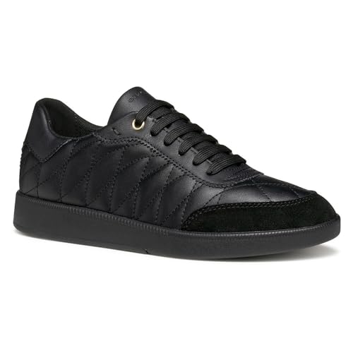Geox D Meleda, Zapatillas Mujer, Negro, 37 EU - Bon plan à 24.17€