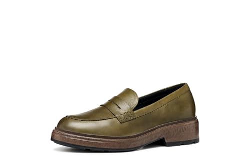 Geox D Swelen, Mocasines Mujer, Verde, 36 EU - Amazon Espagne à 37.16€