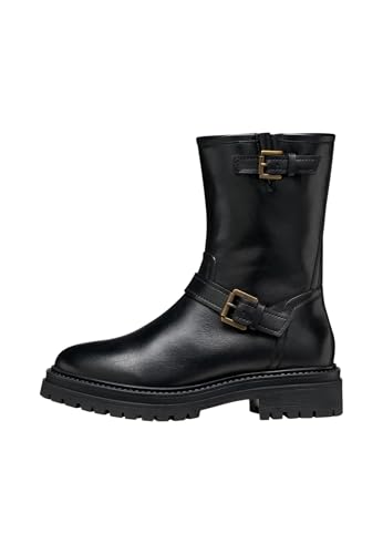 Geox D Iridea, Stivale alla Caviglia Donna, Nero, 36 EU - Amazon Italie à 42.89€