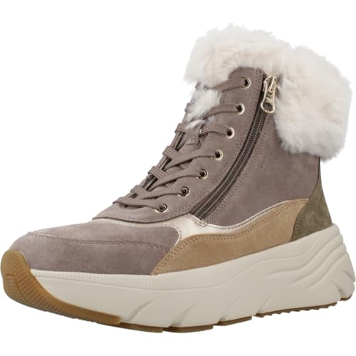 Geox D Diamanta, Bota de Tobillo Mujer, Taupe Dk Sand, 40 EU - Amazon Espagne à 31.84€
