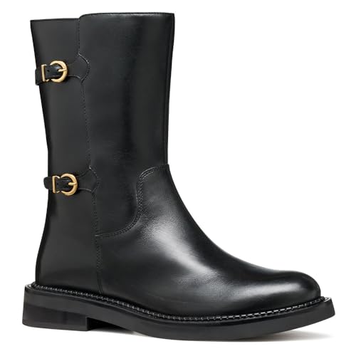 Geox D Serilda, Bota de Tobillo Mujer, Negro, 35 EU - Amazon Spain à 47.79€