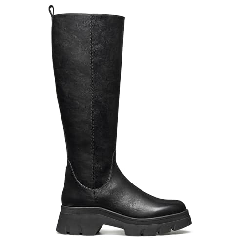 Geox D Pluette, Stivali Alti al Ginocchio Donna, Nero, 39 EU - Amazon Italy à 41.55€