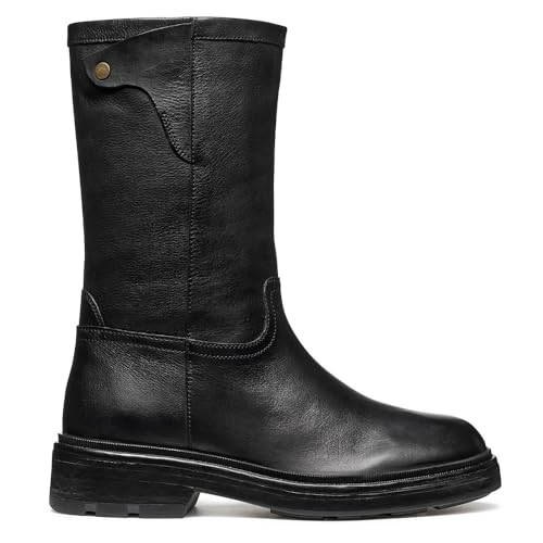 Geox D Swelen, Botas Altas hasta la Rodilla Mujer, Negro... - Amazon Espagne à 64.16€