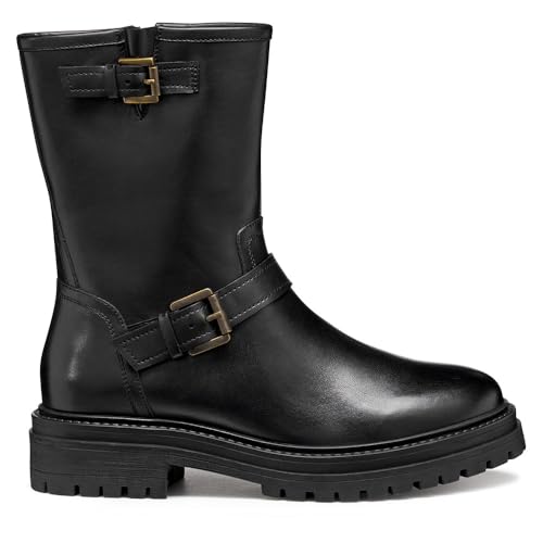 Geox D IRIDEA - Botín para mujer, color negro, talla 38 EU... - Amazon Espagne à 47.00€