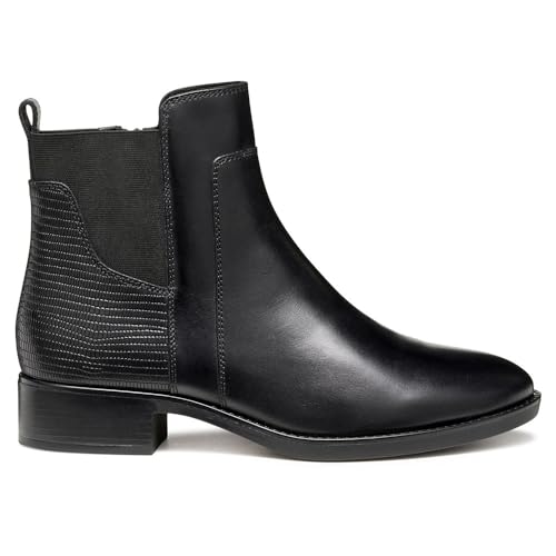 Geox D Felicity, Bota de Tobillo Mujer, Negro, 36.5 EU - Amazon Espagne à 43.60€