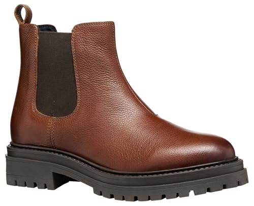 Geox D Iridea, Stivale alla Caviglia Donna, Brown Dk... - Amazon Italy à 64.30€