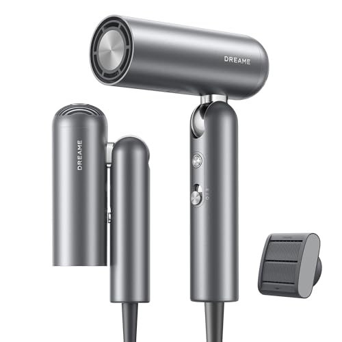 DREAME Pocket High-Speed Hair Dryer, 110,000RPM Motor, 3... - Sports & Fitness Amazon Royaume-Uni à 58.65€