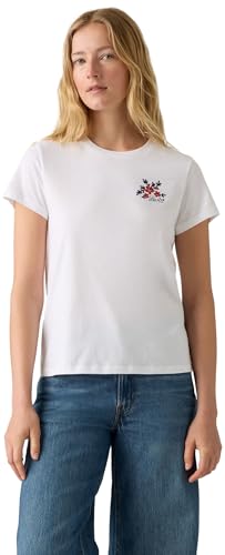 Levi's The Perfect Tee Vicki Floral Bw Embroide, Vicki... - Beauty & Fragrances Amazon UK à 9.44€