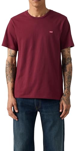 Levi's SS Original HM Tee Tawny Port, Tawny Port, L en promo à 19,95€ (-50%) sur Amazon FR