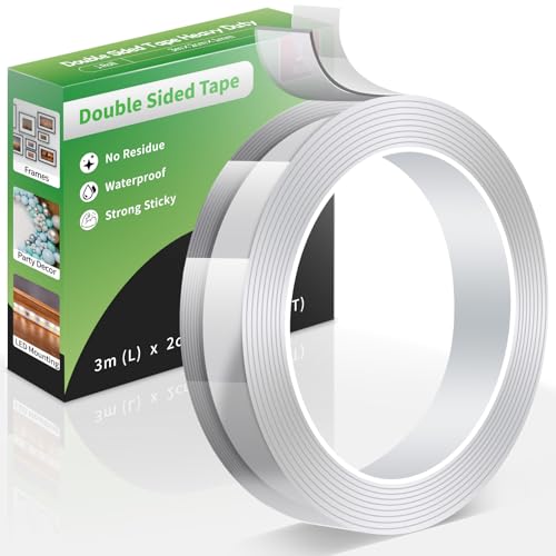 Euqvunn Doppelseitiges Klebeband Extra Starkes, (3,0 m ×... - Maison & Cuisine Amazon Allemagne à 3.83€