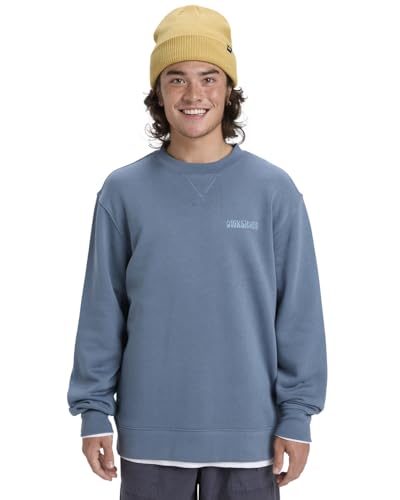 Quiksilver Maglione in Pile Salt Water Graphic Crew Blu XS - Deal du jour à 13.17€