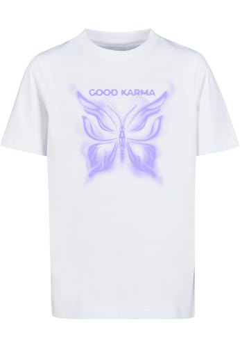 Mister Tee Good Karma Butterfly Tee White, 134/140 - Amazon Germany à 6.19€