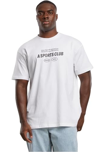 Mister Tee A Sportsclub Oversize Tee White, 4XL - Sports & Fitness Amazon Germany à 11.31€