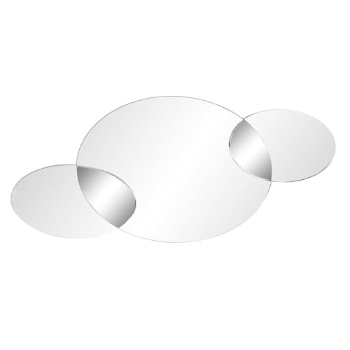 ESPEJO CRISTAL MADERA 134X2X61 CIRCULOS AHUMADO - Amazon Italie à 156.96€