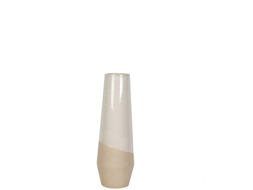 FLORERO CERAMICA BEIGE/BLANCO - High-Tech & Électronique Amazon Italie à 13.94€