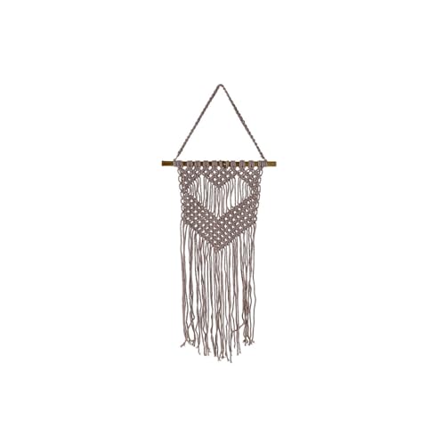 DECORACION COLGANTE BAMBU ALGODON 30X48 MACRAME - Maison & Cuisine Amazon Allemagne à 8.45€