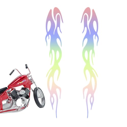 Calcomanías De Llamas - Pegatinas Decorativas Para Coches Y... - Auto & Moto Amazon Espagne à 2.19€