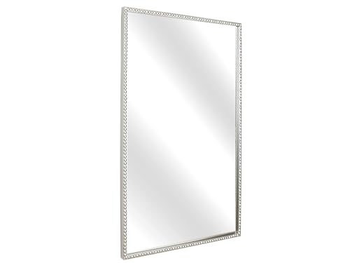 ESPEJO METAL PLATEADO RECT. CORDON - Amazon Italie à 72.26€