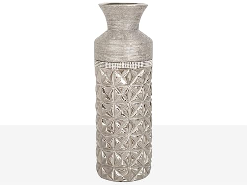 FLORERO CERAMICA PLATEADO - High-Tech & Électronique en promo à 14.72€