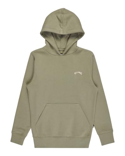 BILLABONG Felpa Felpa Arch PO Bambino Bambino Verde XS/8 - Nouvelle promo Amazon à 12.92€