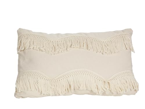 COJIN BLANCO C/FLECOS CREMA POLYESTER - Home & Kitchen Amazon Germany à 11.06€
