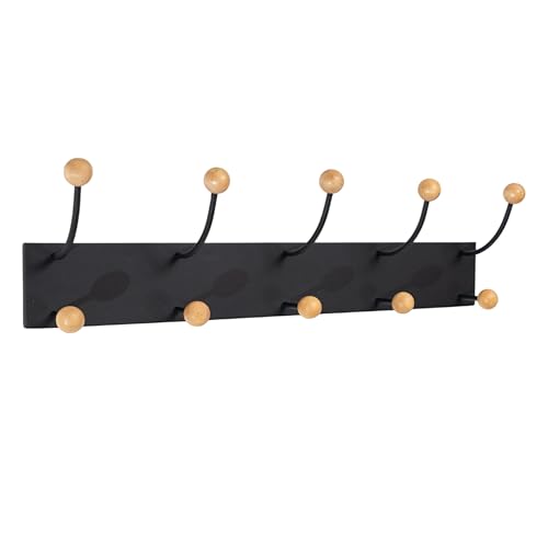 PERCHA PARED MADERA PINO/METAL - Amazon Italie à 32.14€