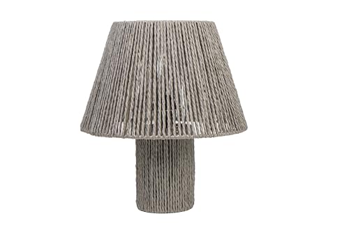 LAMPARA C/PANTALLA GRIS CUERDA - Maison & Cuisine Amazon Italie à 26.02€