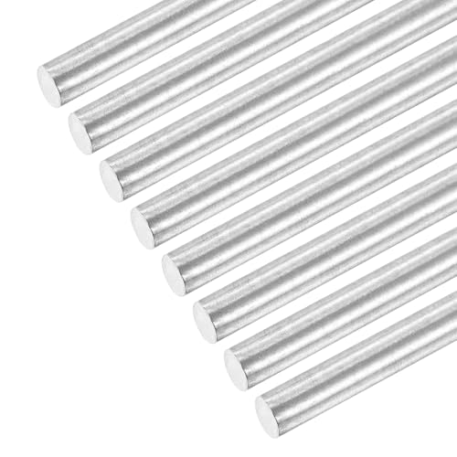 sourcing map 304 Stainless Steel Round Rods, 6mm x 420mm... - Bricolage & Outils en promo à 11.29€