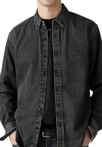 Levi's Authentic Button Down Gizmo Washed Black, Gizmo... - Garden & Outdoor Amazon UK à 29.25€