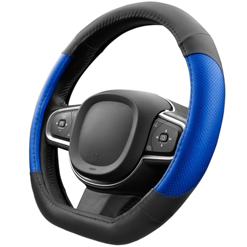 Upgrade4cars Coprivolante Auto Tipo D Nero Blu in Finta... - Auto & Moto Amazon Italie à 17.09€