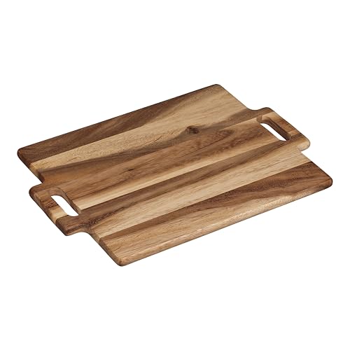 Tala Double Handled Square Board, Natural Acacia Wood... - High-Tech & Électronique en promo à 10.72€