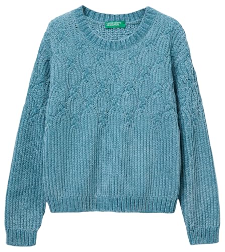 United Colors of Benetton Suéter para niñas y niñas, Verde... - Sports & Fitness en promo à 8.96€