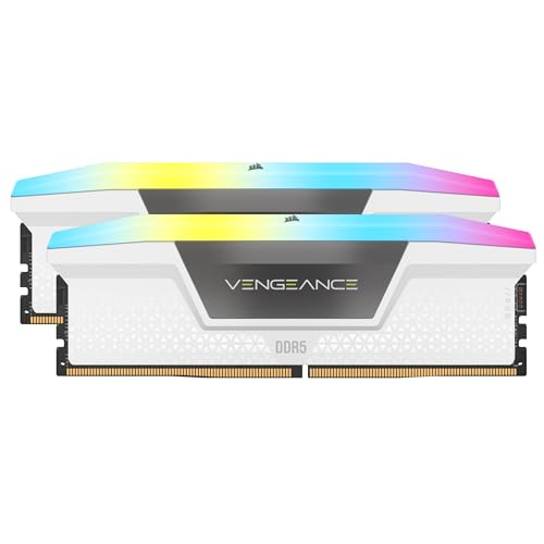 Corsair Vengeance RGB DDR5 RAM 32Go (2x16Go) 6000MHz... - High-Tech & Électronique Amazon France à 373.99€