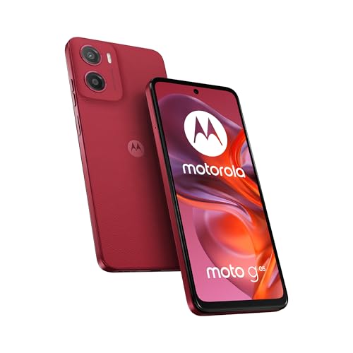 Motorola XT2523-3 Moto G05, Dual, 128GB 4GB Ram, Plum Red - High-Tech & Électronique Amazon Italie à 78.00€