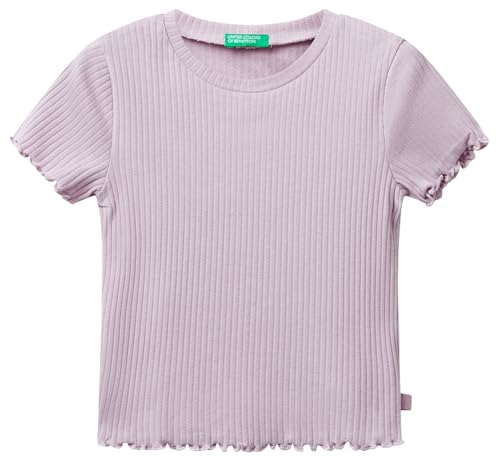United Colors of Benetton Camiseta, Violeta, 120 cm - Deal du jour à 5.21€