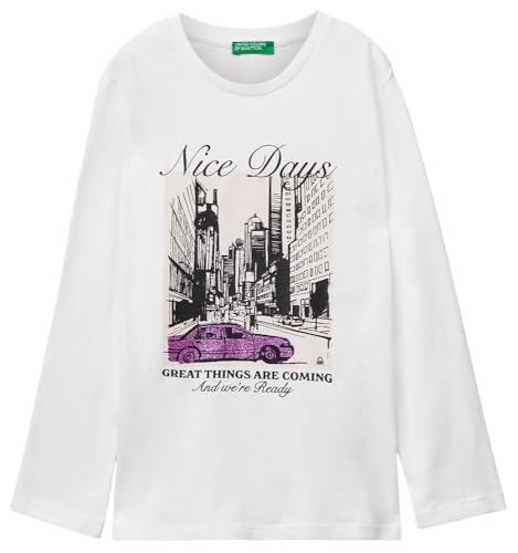 United Colors of Benetton Camiseta M/L, Color Blanco., 130... - Sports & Fitness Amazon Espagne à 5.17€