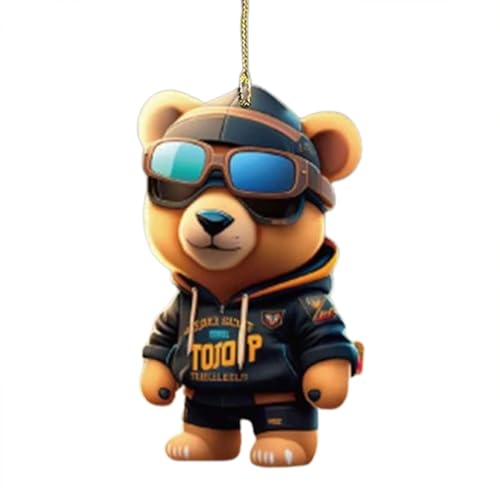 Espejo retrovisor colgante de oso – colgante de coche... - Jouets & Jeux Amazon Espagne à 1.34€