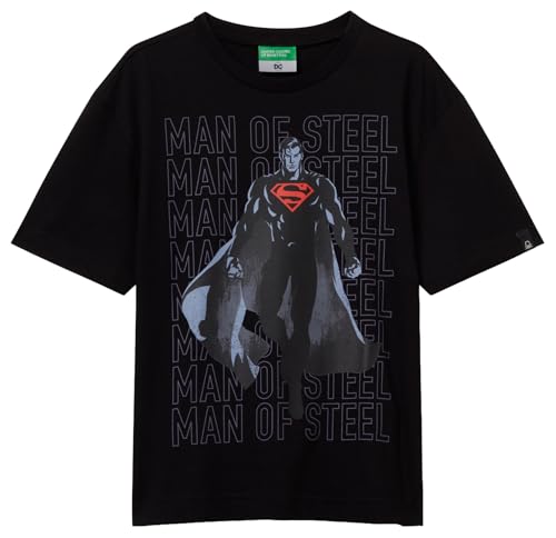 United Colors of Benetton Camiseta, Negro, 120 cm - Sports & Fitness Amazon Espagne à 5.55€