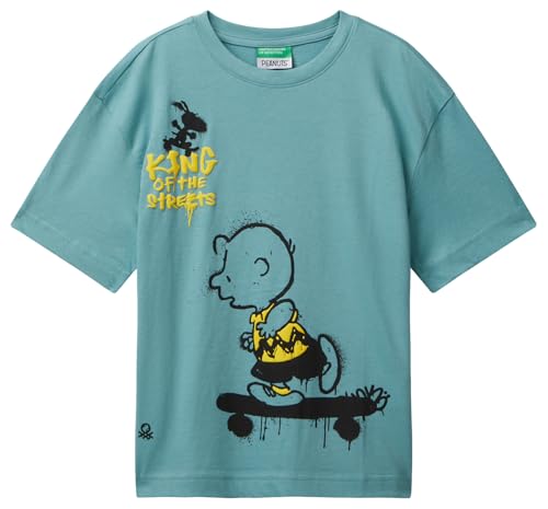 United Colors of Benetton Camiseta, Verde, 120 cm - Sports & Fitness Amazon Espagne à 6.82€