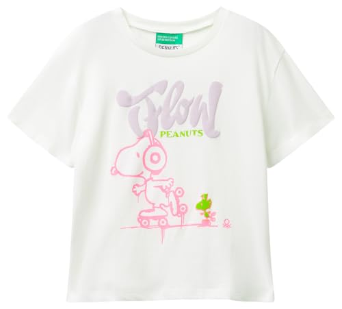 United Colors of Benetton Camiseta, Color Blanco., 5 años - Sports & Fitness en promo à 6.72€