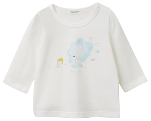 United Colors of Benetton Camiseta M/L, Color Blanco., 68 cm - Sports & Fitness Amazon Espagne à 5.24€