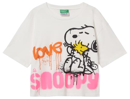 United Colors of Benetton Camiseta, Color Blanco., 130 cm - Sports & Fitness en promo à 11.69€