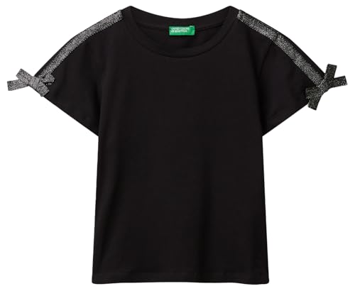 United Colors of Benetton Camiseta, Negro, 140 cm - Sports & Fitness en promo à 8.39€