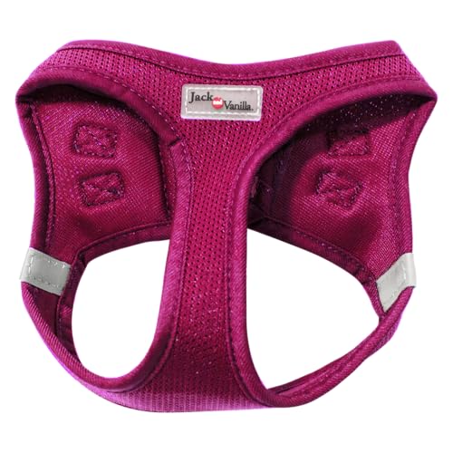 JACK AND VANILLA, Comfortable Mesh Dog Harness, Customized... - Amazon Royaume-Uni à 5.72€